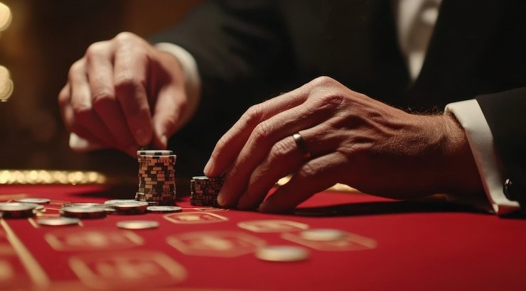 Tarung Mesin slot game interface showing reels, paylines, and payout table